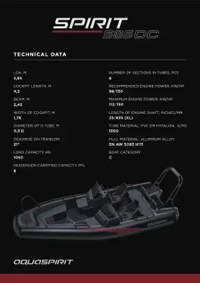 AQS S585 - Booklet - alba Boats - thumbnail